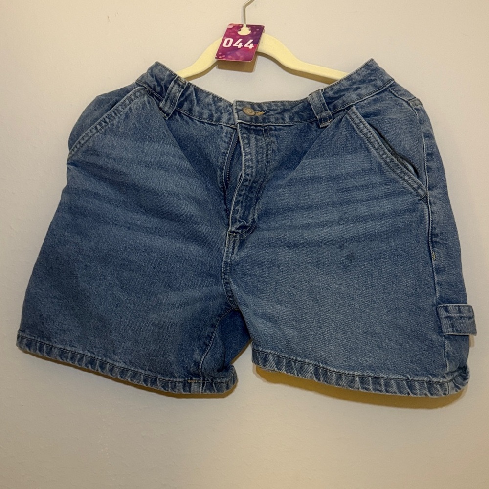 Cotton On Blue Denim Cargo Shorts